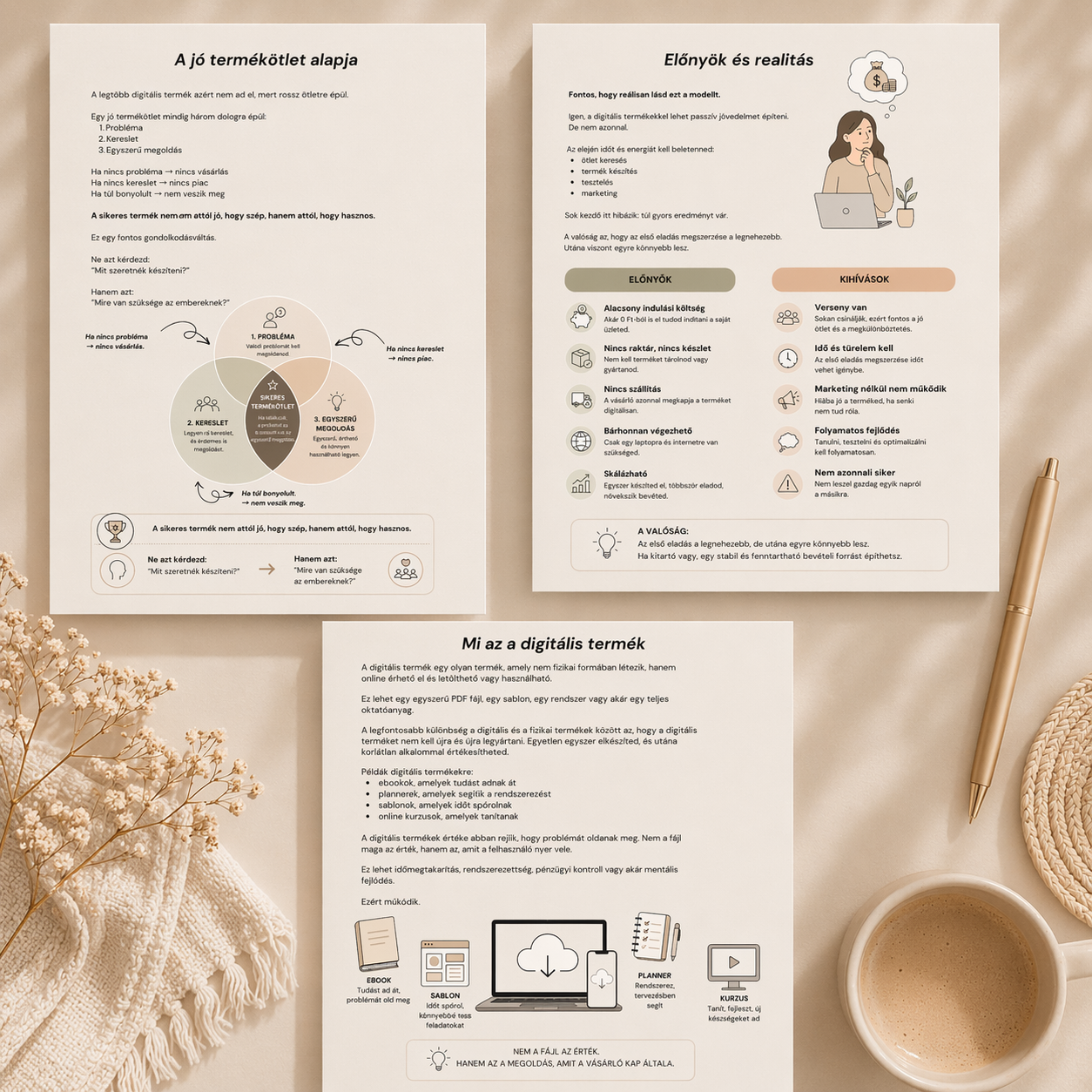 Digital Product Guide - Passive Income from Digital Products – Starting from 0 Ft