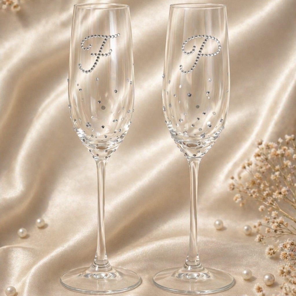 Love Collection - Champagne glass set