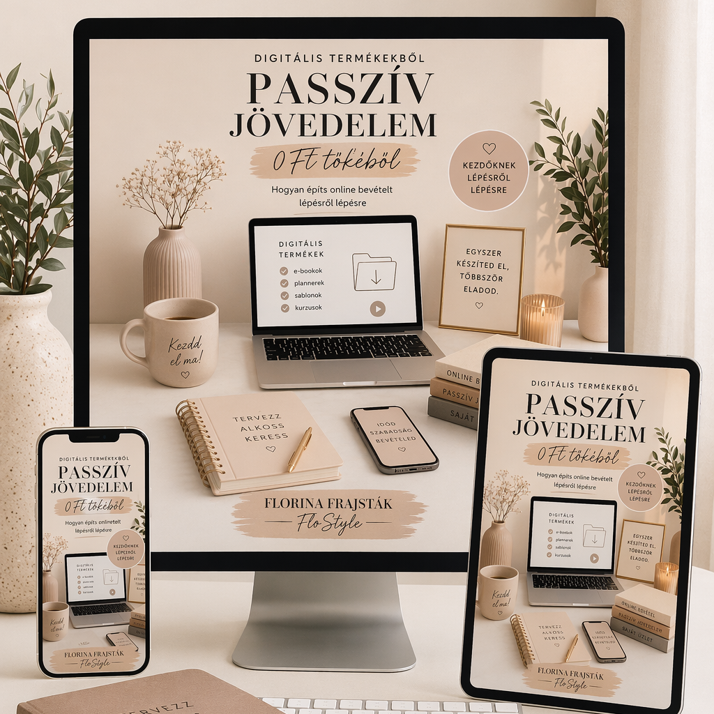 Digital Product Guide - Passive Income from Digital Products – Starting from 0 Ft