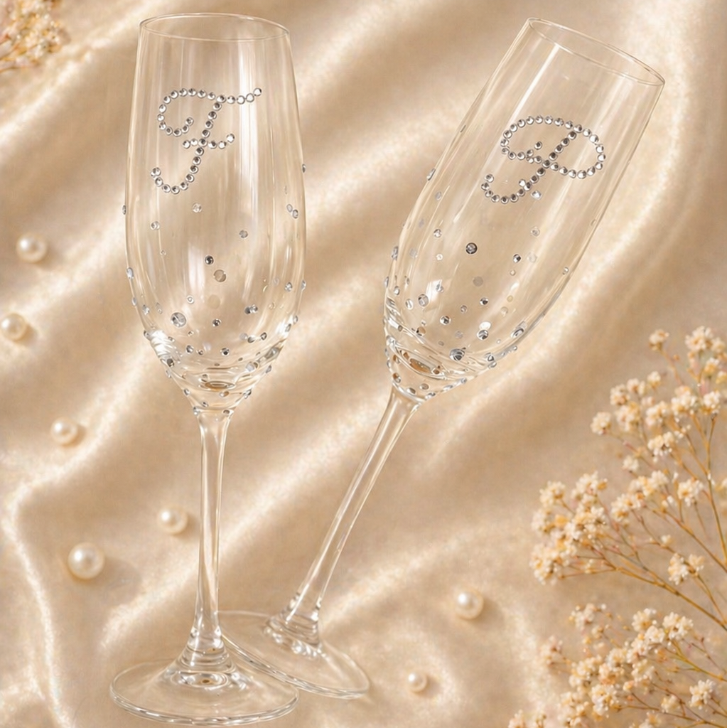 Love Collection - Champagne glass set