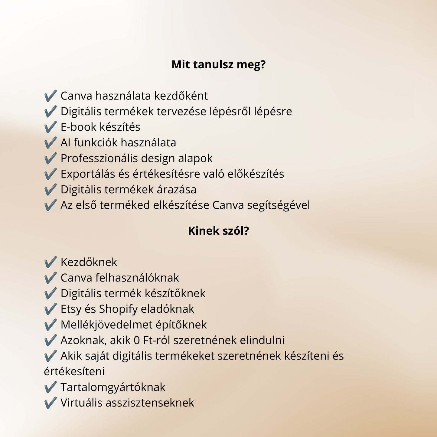 Digitális termék Canva segítségével