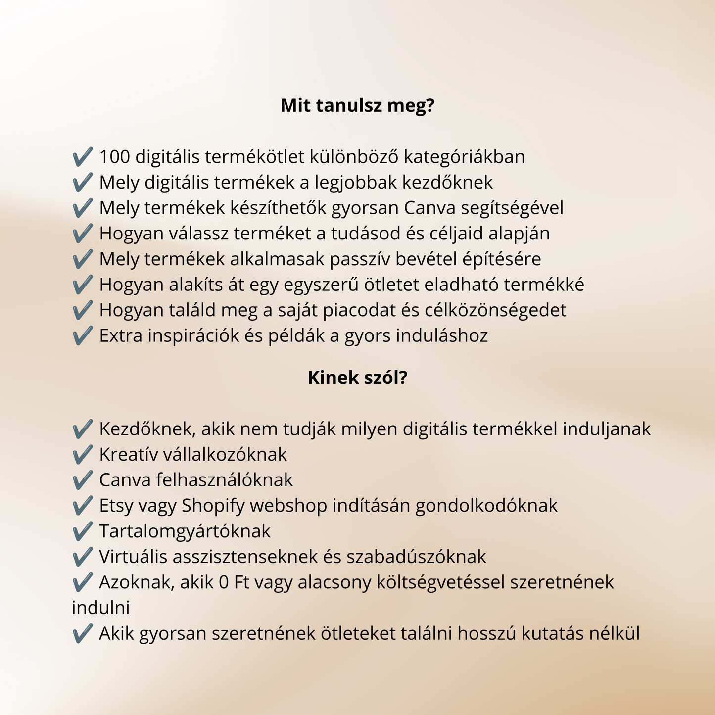 100 Digital Product Ideas