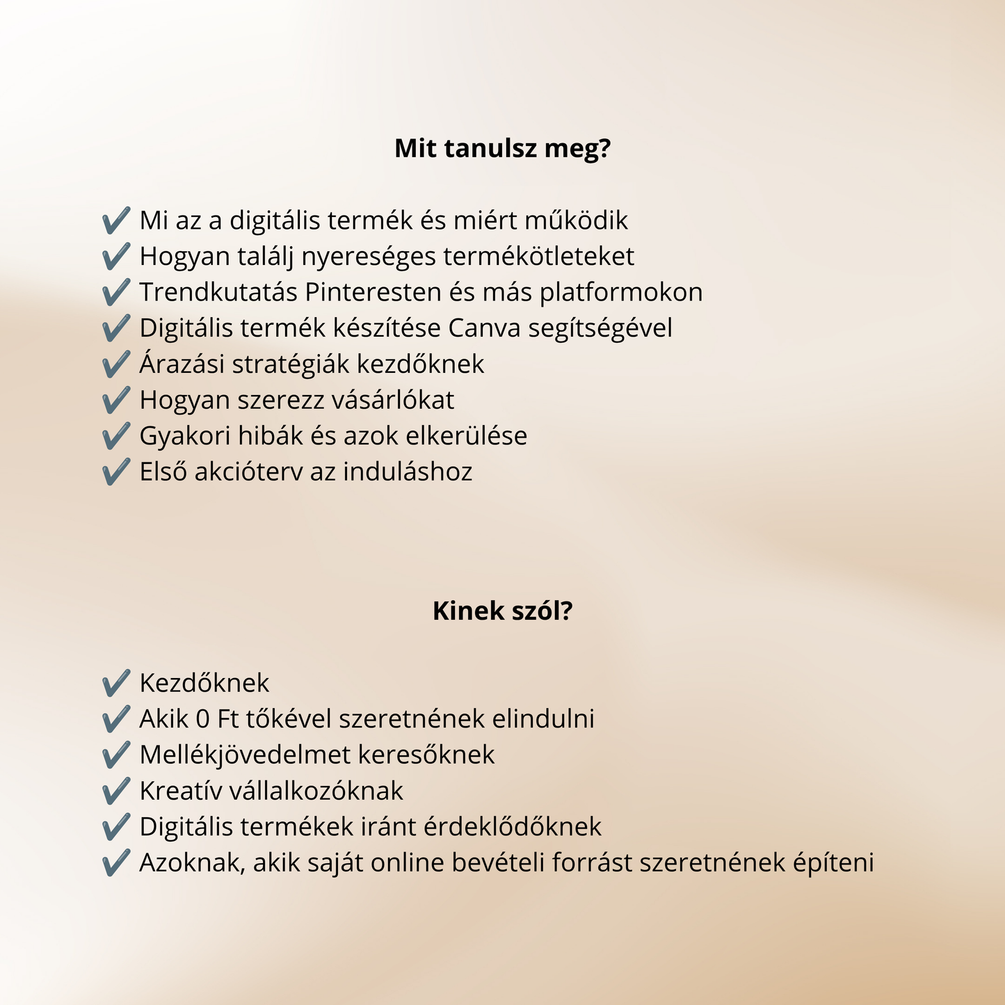 Digital Product for Beginners